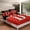 Red D, variant on Erosebridal Monogrammed C Twin Sheet Sets, Princess Bowknot Bedding Twin Size, Princess Style Decor 3pcs