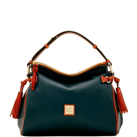 Double Zip Purse - Dooney & Bourke Pebble Grain Medium Zip Hobo Bag Shoulder Bag