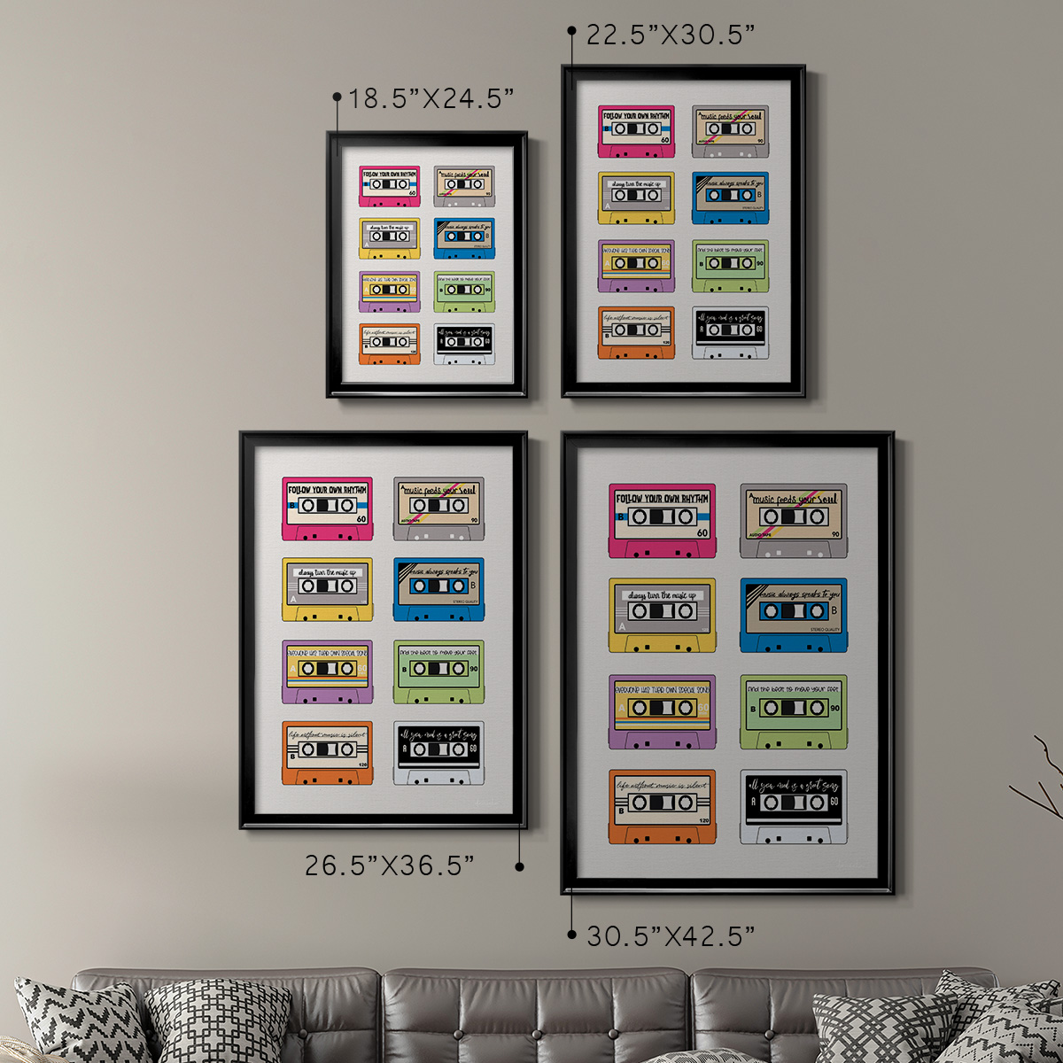 Musical Inspiration Premium Framed Print - Ready to Hang