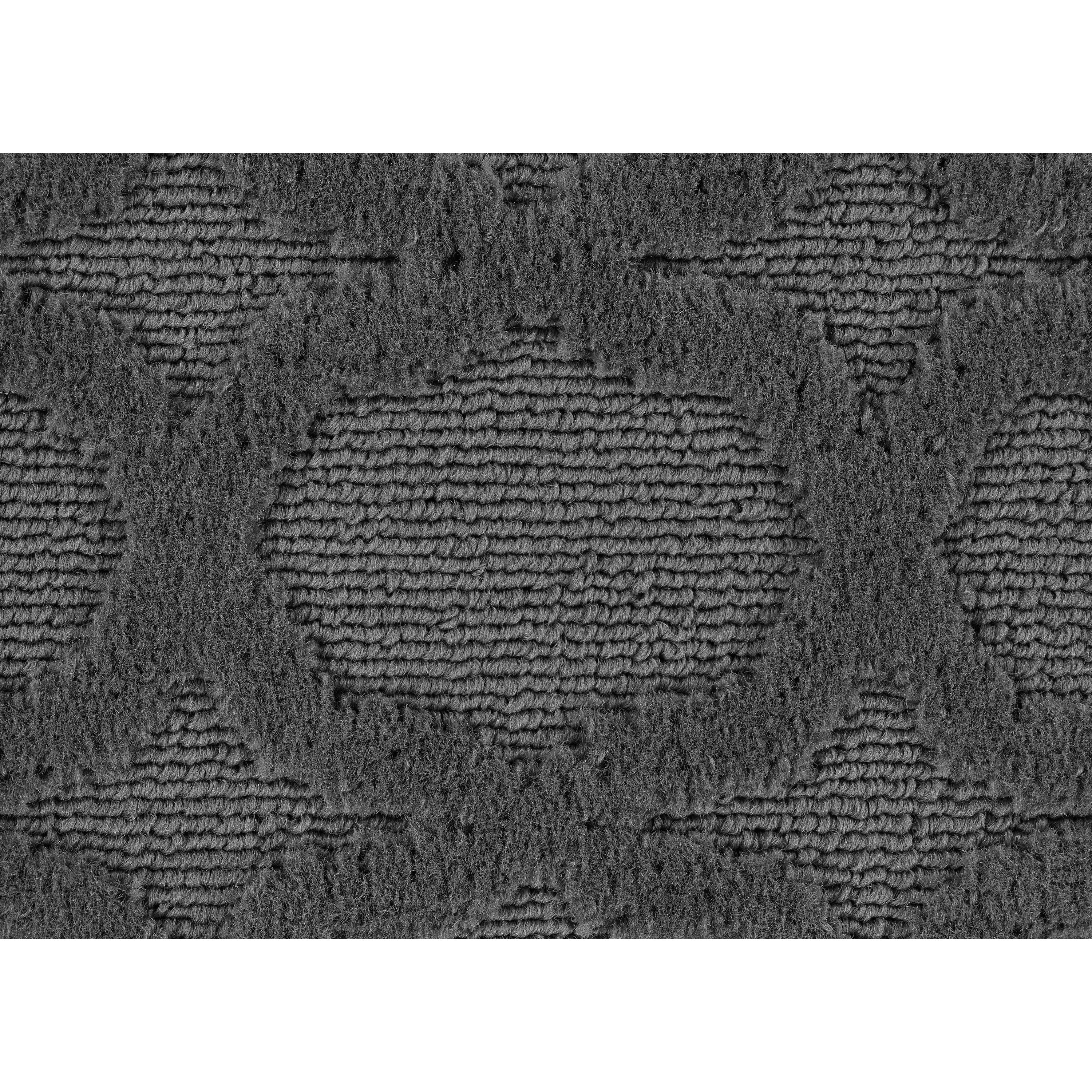 Garland Rug Garden Trellis Polypropylene Cinder Gray Indoor/Outdoor Area Rug, 9' x 12'