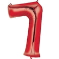 thumbnail image 5 of Spider-Man Party Supplies 7th Birthday Balloon Bouquet Decorations, 5 of 7
