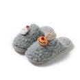 thumbnail image 2 of Taqqpue Christmas Slippers Memory Foam Slippers for Women Warm House Slippers for Woman Cozy Fuzzy Bedroom Home Shoes for Indoor, 2 of 6