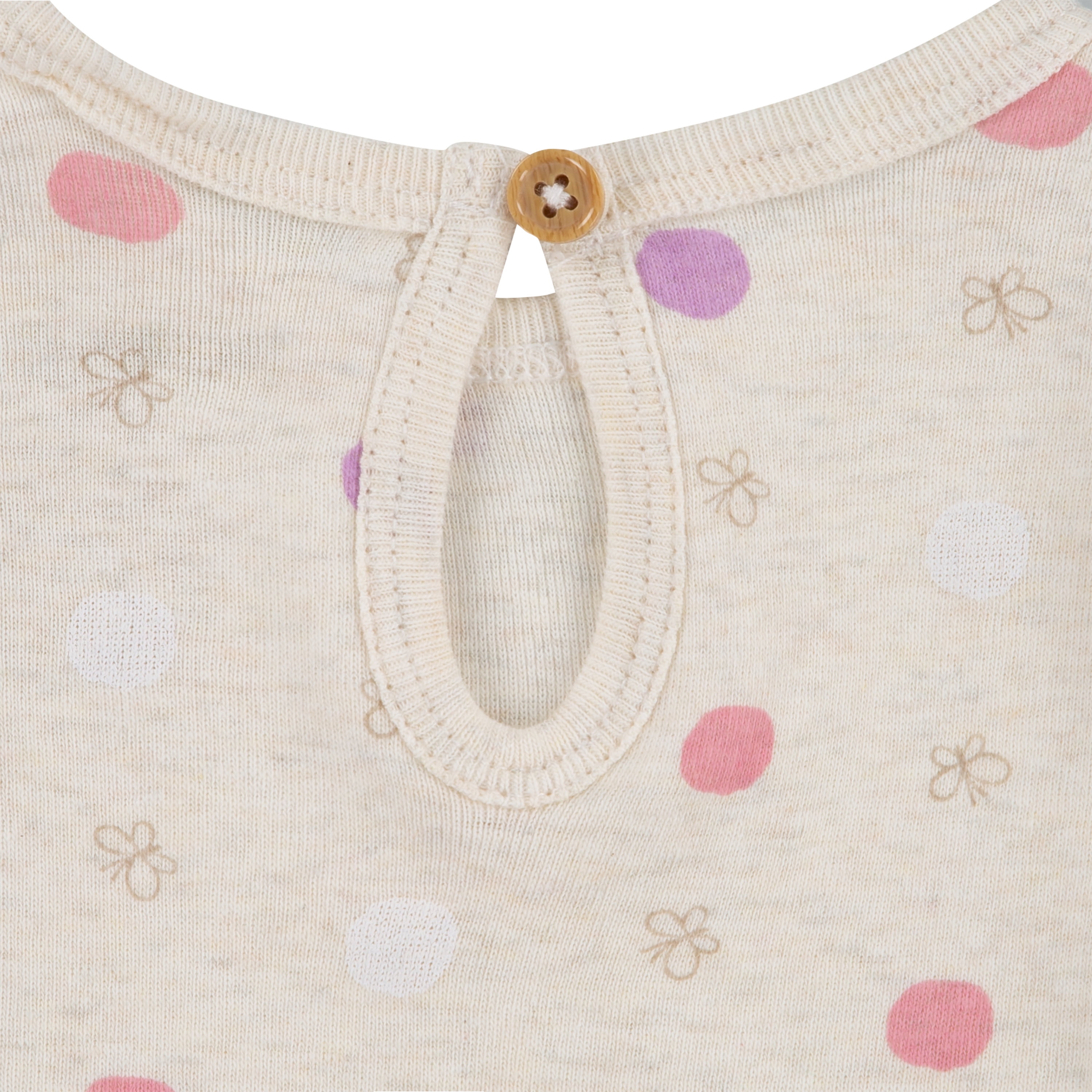 Huggies Baby Girls Butterfly 2pc Organic Cotton Bodysuit and Pant Set, Sizes NB-24M