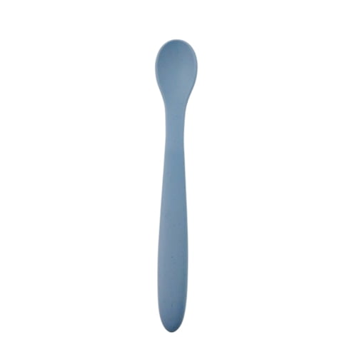2-Pack Silicone Mini Soup Spoon kids Infant Tablespoon