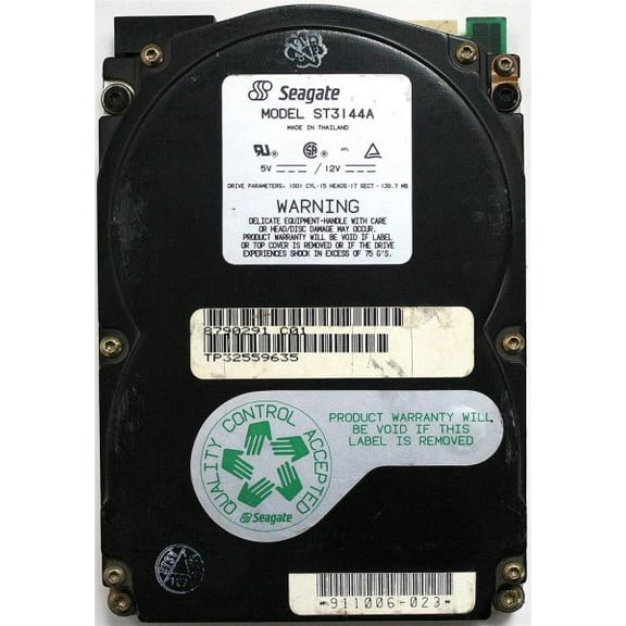 130MB HDD, SEAGATE ST3144A, MCCD11-00