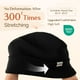 thumbnail image 4 of Gorro YANIBEST de punto con forro satinado de invierno para mujeres y hombres, 4 of 6