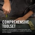thumbnail image 2 of LEATHERMAN, Rebar Multitool with Premium Replaceable Wire Cutters and Saw, Burnt Sienna, 2 of 9