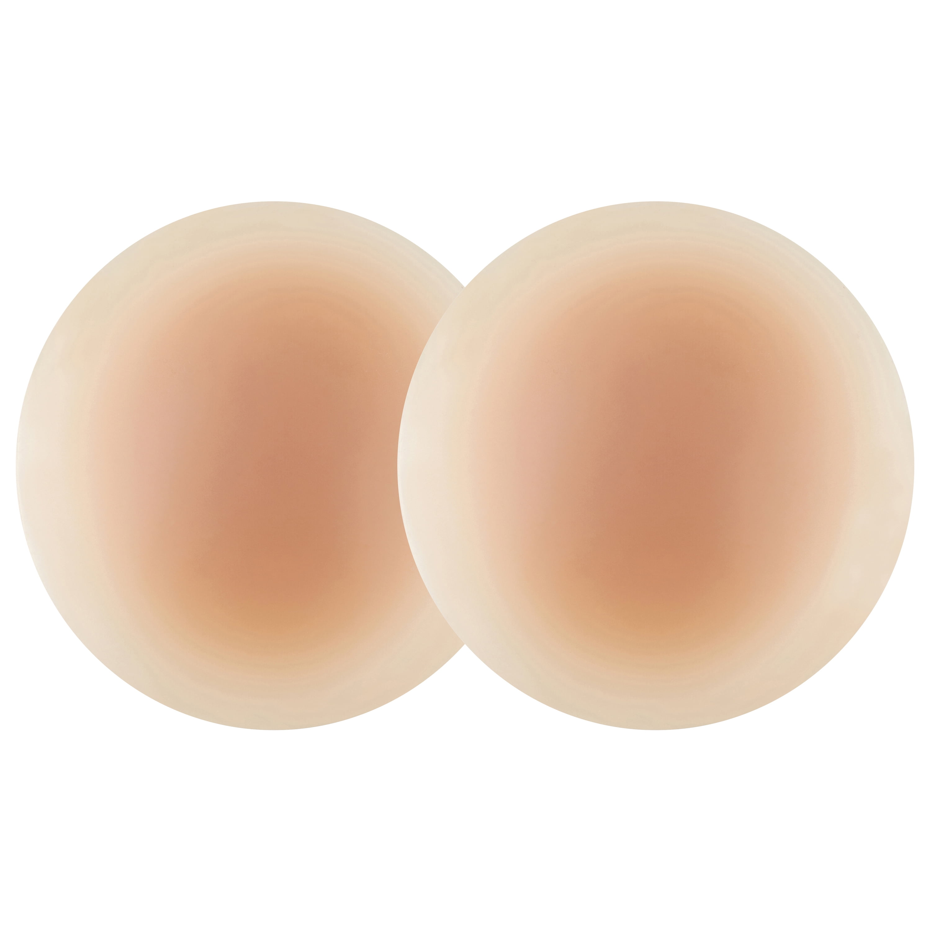 Positively BRA+ZEN Reusable Silicone Padded Adhesive Nipple Covers Pasties, Cup Size A-C