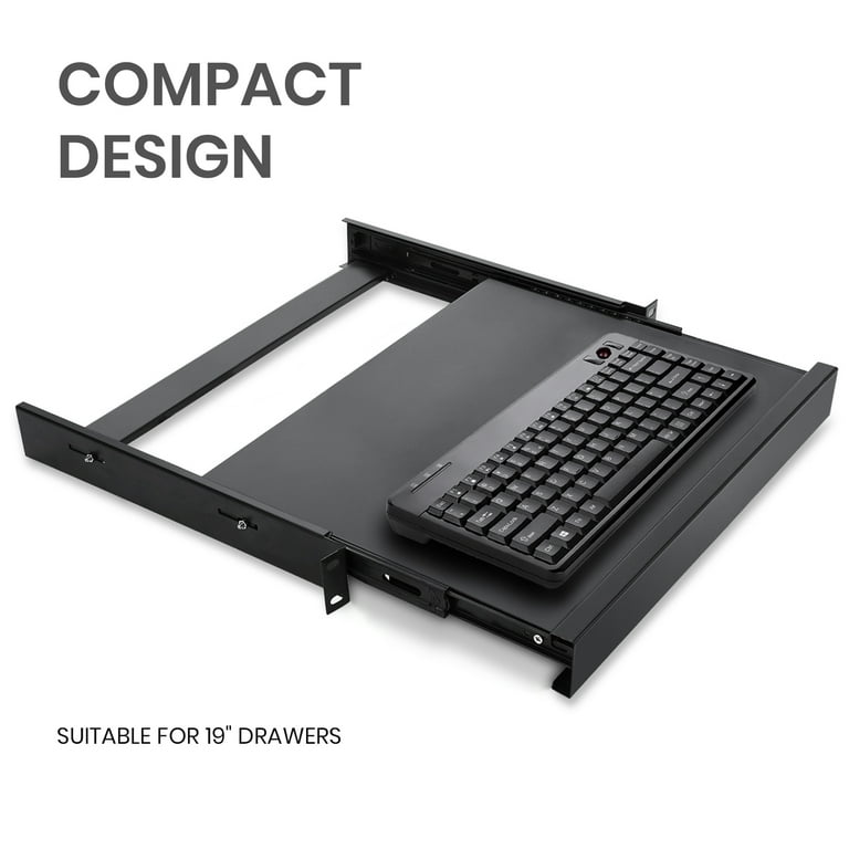 Perixx PERIBOARD-505H Mini Keyboard With Trackball - Built-in 0.55" Optical Trackball & 2 USB Hubs