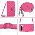 thumbnail image 6 of for Google Pixel 8 Pro Wallet Case, Elegant Card Holder Cash Slot PU Leather Kickstand Shoulder Strap Shockproof Protective Flip Women Girls Case Cover for Google Pixel 8 Pro, Rose, 6 of 6