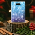 thumbnail image 6 of HomeKingdee Winter Snowflake Party Favor Bags, Blue and Purple Snowflake Goodie Bags Bulk with Handles, Holiday Plastic Gift Candy Bag, 6 of 6