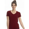 thumbnail image 3 of Wear Sierra Women's V-Neck T-Shirt, Turkish Pima Cotton, Soft & Breathable, Zinfandel, Small, 3 of 6