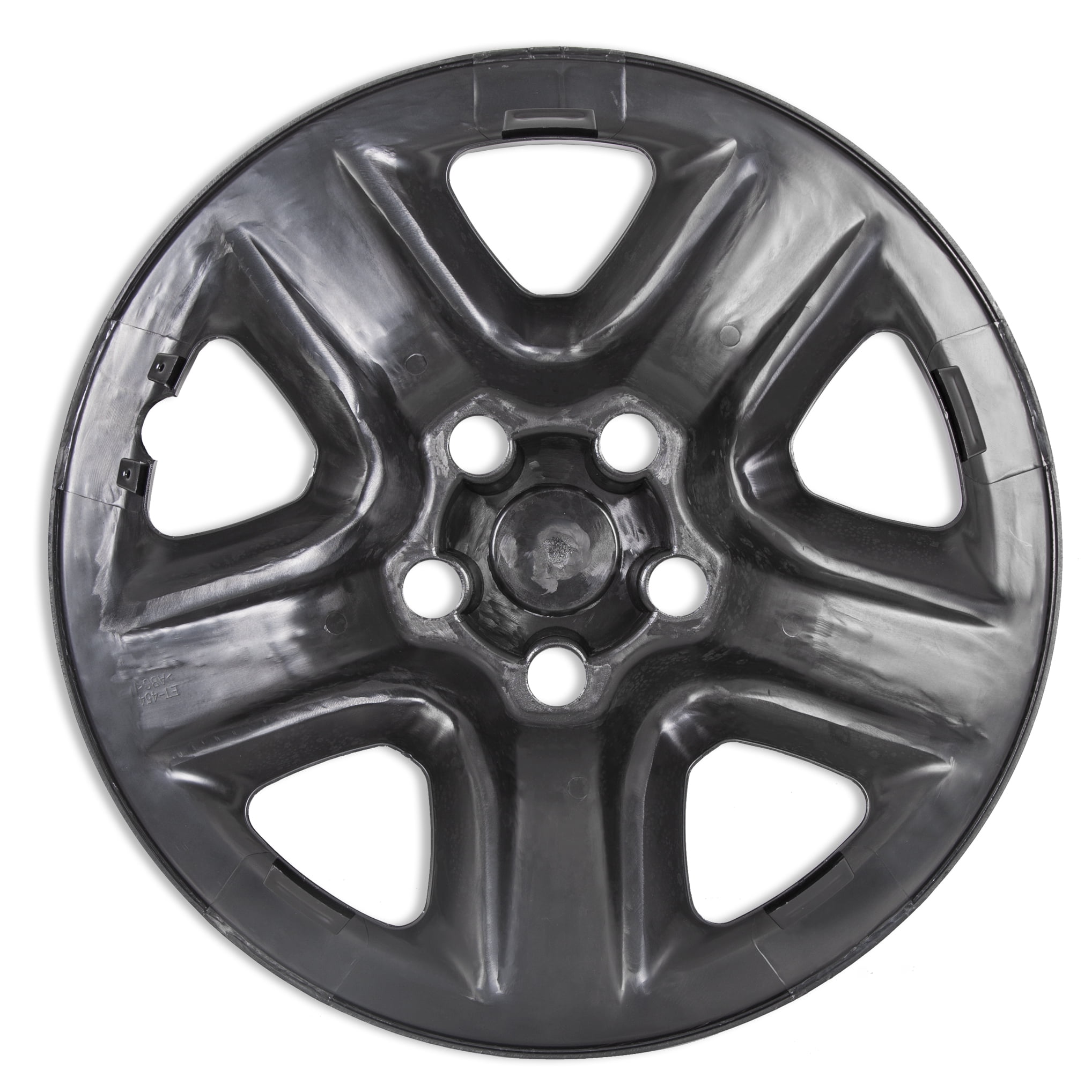 Kojem 4 Black Wheel Skins for Toyota RAV4 2006-2012 17" Hub Caps Full Rim Skin Covers