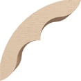 thumbnail image 3 of Ekena Millwork 5"W x 8"D x 8"H Ozark Rough Cedar Woodgrain TimberThane Knee Brace, Primed, 3 of 6