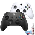 thumbnail image 1 of 2-Pack Microsoft - Xbox Wireless Controllers for Xbox Series X, Xbox Series S, Xbox One, Windows Devices - (White & Black), 1 of 6