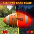 thumbnail image 2 of Carsky Light Up Football Size-6, Glow in the Dark Football, Outdoor Toys for Boys 8-15+ Years Old, Birthday Gift for Kids Adults Ages 8 9 10 11 12 13 14 15+, 2 of 7