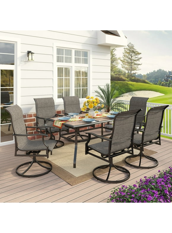 7 Piece Patio Dining Set in Patio Dining Sets