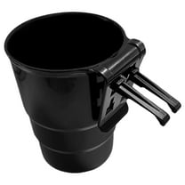 WORGEOUS Car Cup Holder for Car Air Vent Versatile Car Water Bottle Holder Clip On Cup Holder for Car for Back Seat and Door Use Black