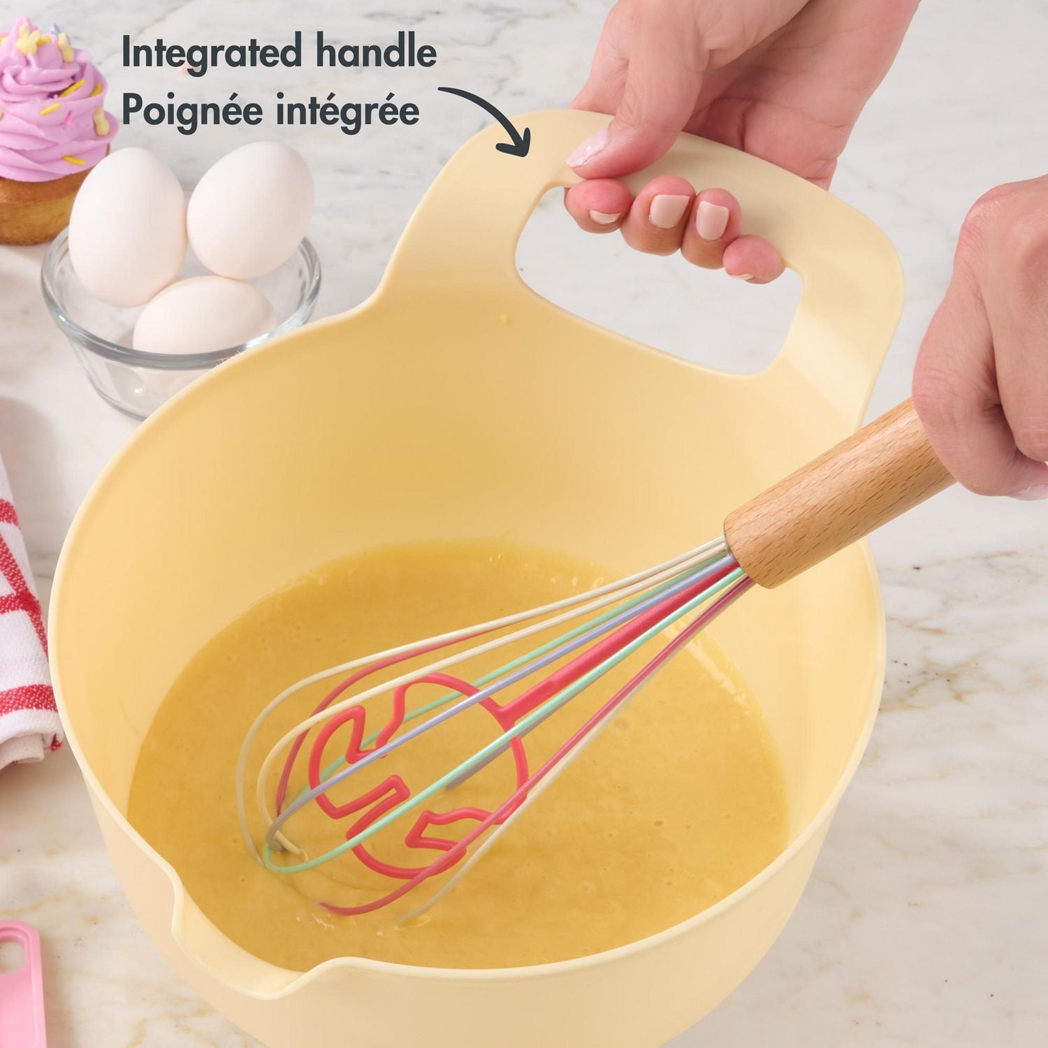 Bol à Mélanger 3 qt, Way to Celebrate, Jaune