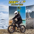 thumbnail image 5 of ZorixBike Electric Bike for Adults,Dual Motor Peak 3000W Ebike,20" Fat Tire E Mountain Bike,48V 20Ah Battery 80 Miles, UL 2849 Electric Bike, 5 of 9