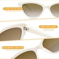 thumbnail image 3 of Gafas de sol OPTOFENDY OP6913 Cat Eye, vintage, marco estrecho, 3 of 7