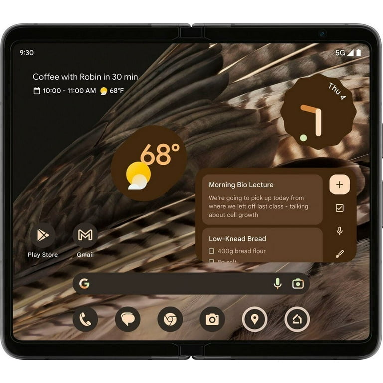 Google Pixel Fold 5G, 256GB, Black, Factory Unlocked