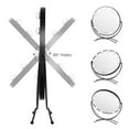 thumbnail image 6 of 11 Bulb Round Vanity Mirror - Jet Black, 6 of 6