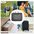 thumbnail image 4 of Unique Bargains 1 Pc Portable Packing Cube for Luggage 13.39"x4.72"x10.63" Black, 4 of 6
