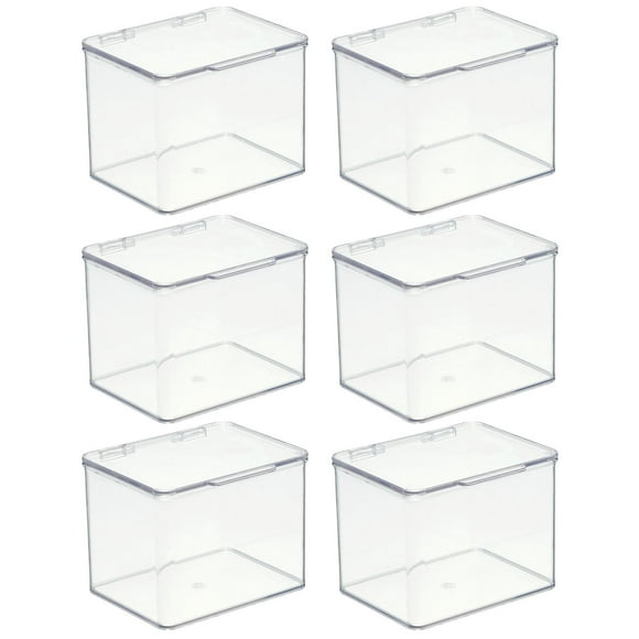 Hinged Lid Plastic Containers