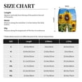 thumbnail image 5 of Picia Sky Golden Sunflower Field B Pajama Shorts for Men, Men's Pajama Bottoms, Sleepwear,Short Pajama Pants-Medium, 5 of 9