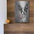 thumbnail image 5 of Luxe Metal Art 'Bulldog With Heart' by Svetlana Aleynikova Metal Wall Art, 12" x 16", 5 of 9