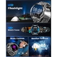 thumbnail image 3 of Reloj inteligente PODOEIL AMOLED de 1.6 pulgadas con linterna, 116 modos deportivos, 3 of 8