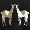 thumbnail image 3 of CafePress - I Llove Llamas Pajamas - Women's Short Sleeve Print T-Shirt and Pants Dark Cotton Pajama Set, 3 of 7