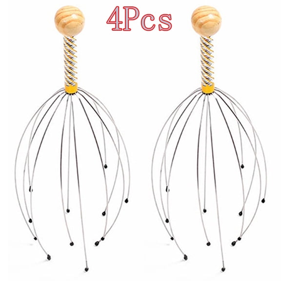Cheers.US Scalp Massagers, Handheld Head Massage Tingler, Scratcher for Deep Relaxation, Hair Stimulation and Stress Relief
