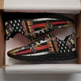 thumbnail image 3 of Back The Red Firefighter Running Shoes Sneakers Mesh Black Size 9, 3 of 5