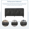 thumbnail image 6 of Carved Door Design & Metal Handle / Facilitates Storage in Living Areas, 6 of 7