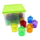thumbnail image 3 of Juguete, Juego de Clasificación, Juguete de Verano para Niños Pequeños, Divertido Aprendizaje Temprano, Juego de Macetas, Juego de Macetas de Colores, 3 of 9