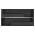 thumbnail image 1 of GETAJGHSD 2 Pcs Poignée de Porte Design Simple Alliage de Zinc Carré Noir pour Usage Domestique, 1 of 8