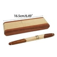 thumbnail image 3 of Luxury Gel Rollerball Writing Pens Business Ink Pen Signature Pens Mens Gifts Wood Ballpoint Pen Sets with Storage Box, 3 of 19