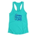 thumbnail image 3 of Happy  Fourth Of July Racerback Tank Women -Image by Shutterstock, Female Small, 3 of 4