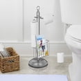 thumbnail image 4 of NuSteel TGC15H Porte-Papier Hygiénique sur Pied Chrome avec Rangement, 4 of 9