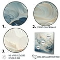 thumbnail image 3 of Designart "Serenity In The Mountain Waves" Landscape Mountains Wall Art Living Room, 3 of 7