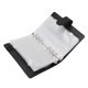 thumbnail image 2 of Carpeta De Presupuesto En Efectivo, Carpeta De Presupuesto A6 De Cuero PU Impermeable Para Boletos, 2 of 8