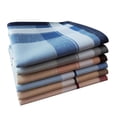 thumbnail image 4 of 6x Cotton Men's Hands Pocket Square Hankies Assorted for Suit Formal, 4 of 9