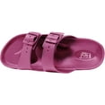thumbnail image 3 of Hey Collection Womens Lightweight Slides Double Strap EVA Comfort Casual Slides Sandal with Adjustable Buckle, 3 of 4