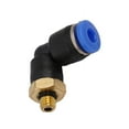 thumbnail image 4 of Connecteur Rapide Pneumatique pour Coude, Raccords d'Air, Adaptateur Fileté pour Coude PL4-16 PL4-M5, 4 of 9