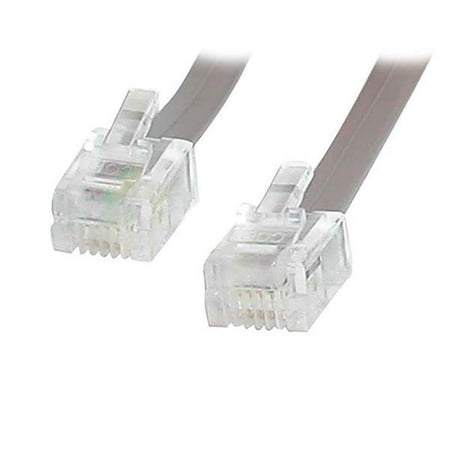 StarTech.com RJ25FT 25ft RJ11 Telephone Modem Cable - Gray