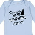 thumbnail image 4 of Inktastic Someone in New Hampshire Loves Me Boys or Girls Long Sleeve Baby Bodysuit, 4 of 5