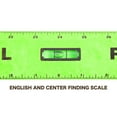 thumbnail image 4 of Mayes Polystyrene Level Rule, 48 Inch, 4 of 7