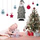 thumbnail image 5 of Filz-Adventskalender Santa, Weihnachtsmann Adventskalender, DIY Filz Weihnachten Santa, 24 Tage Countdown-Kalender mit Taschen DIY Weihnachtsschmuck Hanging Dekorationen (Grau) Zhivalor ZH-449-1, 5 of 6